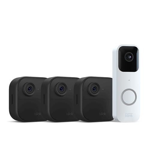Blink Video Doorbell + 3 Outdoor 4 Cameras with Sync Module 2