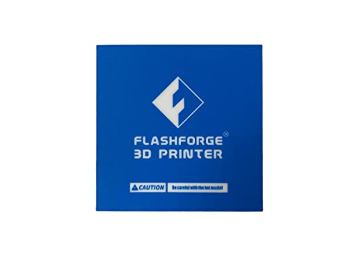 Blue Heated Bed Print Sticker for Build Plate Flashforge Finder 3D Printer 157 x 157mm (1)