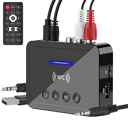 Isobel Bluetooth 5.0 Transmitter Receiver (Optical, 3.5mm AUX, RCA