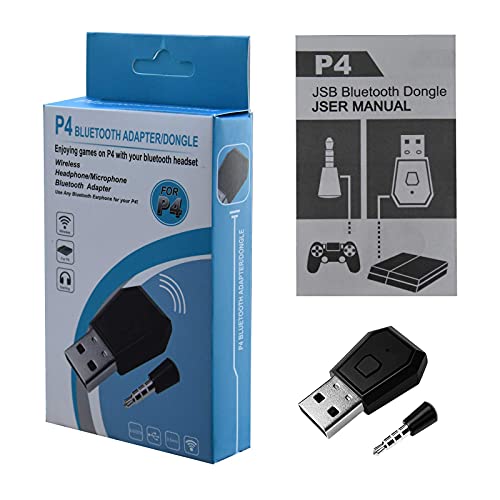Bluetooth Adapter for PS4/PS5 with Microphone