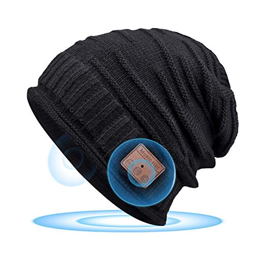 Bluetooth Beanie Hat with Wireless Headphones