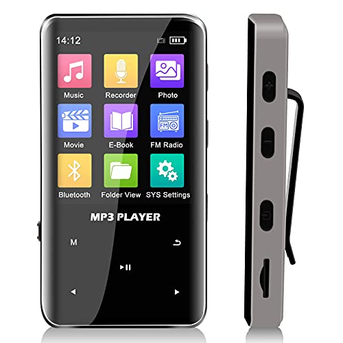 Bluetooth MP3 Player with Clip - Wireless Mini Digital HiFi Lossless Sound Music Player