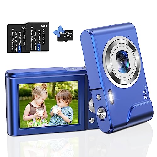 Bofypoo FHD 1080P 36MP Kids Vlogging Camera