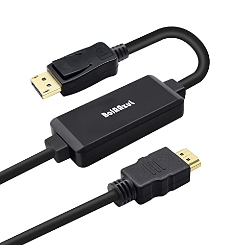 BolAAzuL HDMI to Displayport Converter Adapter Cable