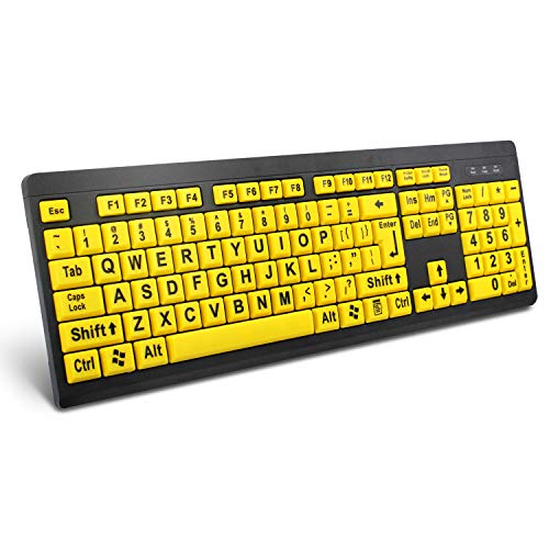 BOOGIIO Large Print Keyboard