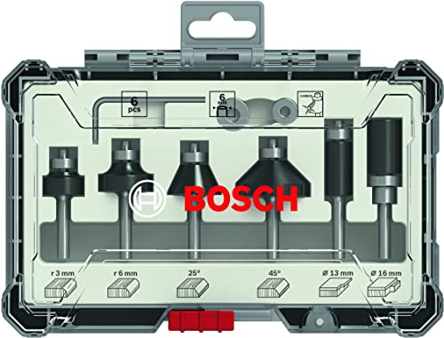 Bosch Professional Wood Router Bit Set