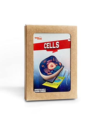 brainSTEAM Cells 4D Augmented Reality STEM Learning and Education Flash Cards