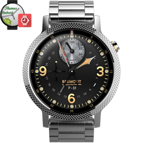 Bremont P51 Wright Bros Watch Face wmwatch Android wear