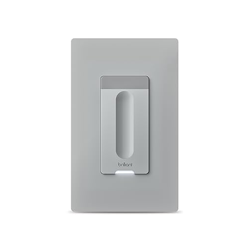 Brilliant Smart Dimmer Switch (Gray)