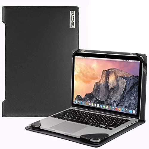 Broonel Black Leather Laptop Case for DELL G3 15
