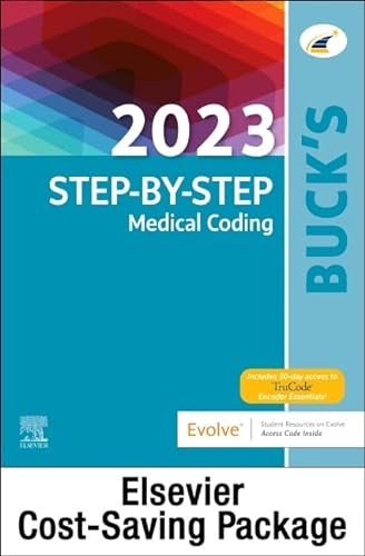 Buck's Step-by-Step Medical Coding, 2023 Edition – Text and Workbook Package