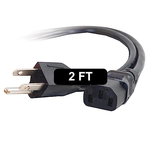 C2G 2FT Replacement AC Power Cord