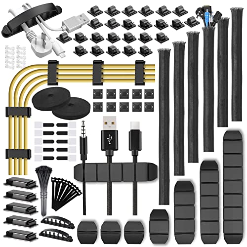 Cable Management Kit with 188 Pcs