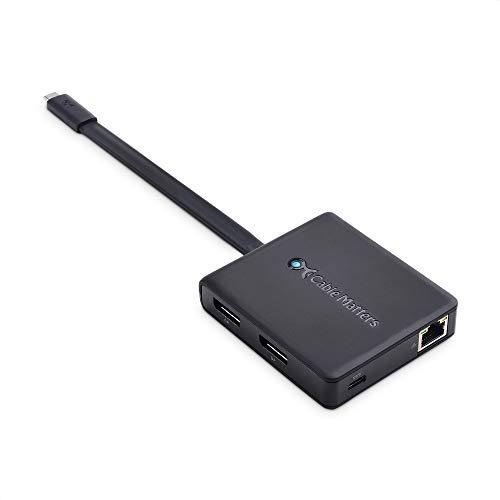 Cable Matters Dual Monitor USB C Hub