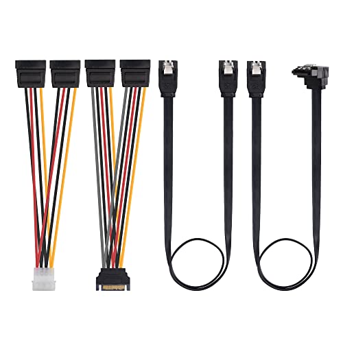 Cable Matters SATA III Data Cable and Power Cable Kit