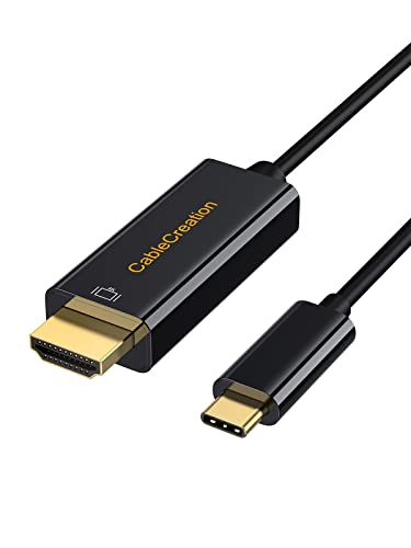 CableCreation USB-C to HDMI Cable 6FT - 4K High Speed for MacBook Pro/Air/M1, iPad Pro and More