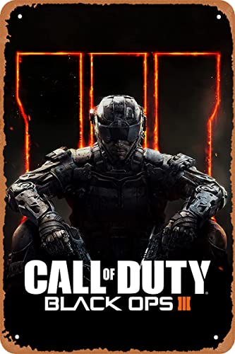 Call of Duty Black Ops 3 Game Poster Plaque
