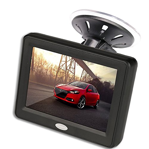Car Rear View Monitor with 2 Optional Bracket