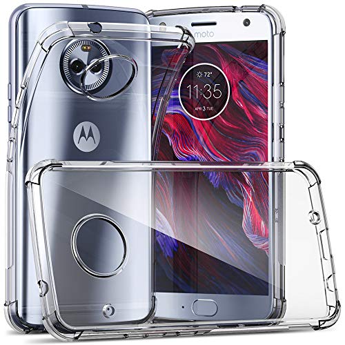 CASEVASN Moto X4 Case - Shockproof TPU Gel Protective Case Cover