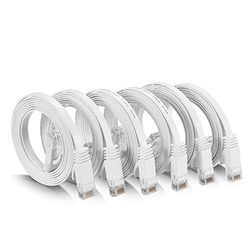 Cat 6 Ethernet Cable 3 Ft (6Pack)