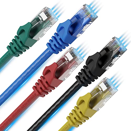 CAT6 Ethernet Cable 6 Pack
