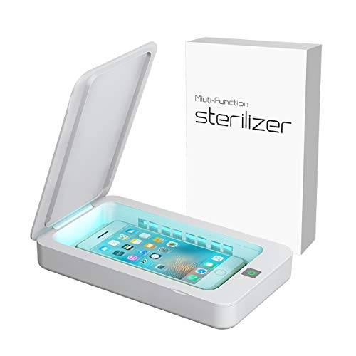 Cell Phone Sanitizer, Portable UVC Sterilize Box with Aromatherapy Function