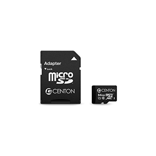Centon Electronics Micro SD Card, Ultimate Memory Card for Phones, Tablets, Cameras, and More, 64GB