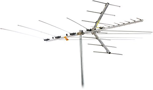 Channel Master Advantage Directional Outdoor TV Antenna - FM, VHF, UHF and Digital HDTV Aerial with 45 Mile Range - CM-3016