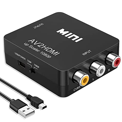 Chodwe RCA to HDMI Converter - Bring Old Systems to Life