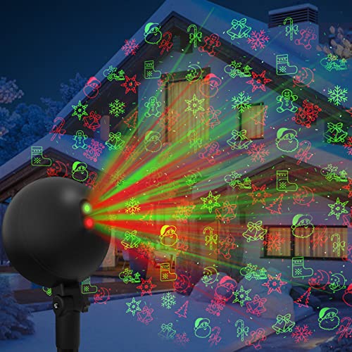 Christmas Laser Light Xmas Spotlight Projector