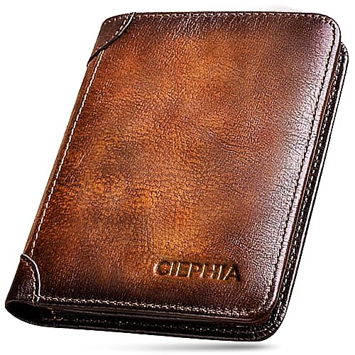 Ciephia RFID Blocking Leather Wallet for Men