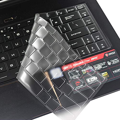 Clear Keyboard Cover for MSI Gaming Laptop