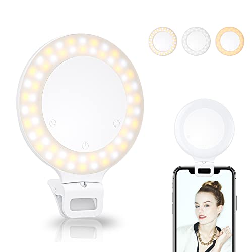 Clip on Ring Light with Touch Control