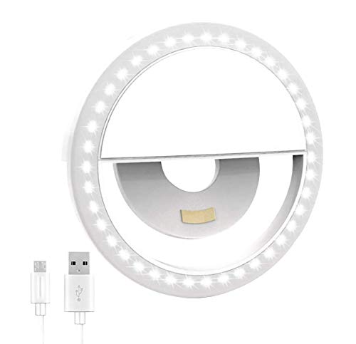 Clip on Selfie Ring Light for Smartphone Photography