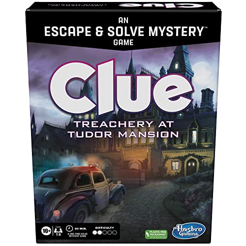 Clue Escape Room Game: Treachery at Tudor Mansion