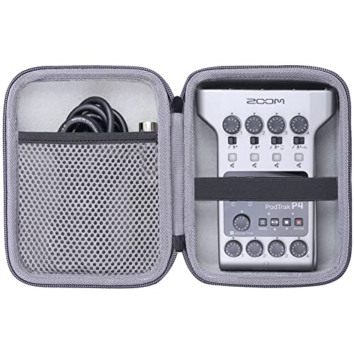 co2CREA PodTrak P4 Podcast Recorder Hard Case