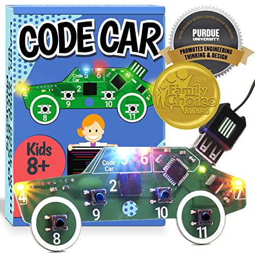 Code Car Kids Coding Toy: Learn Coding with Hands-On Projects