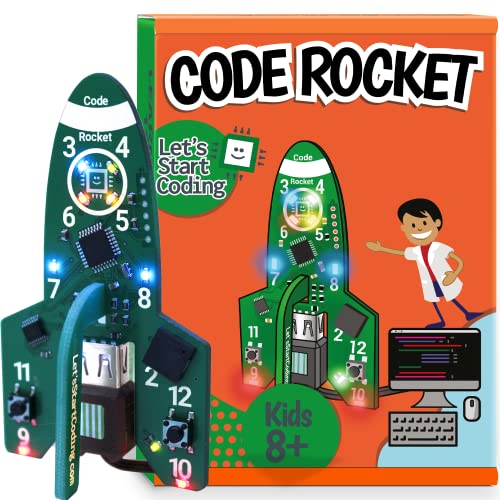 Code Rocket Toy for Kids 8+