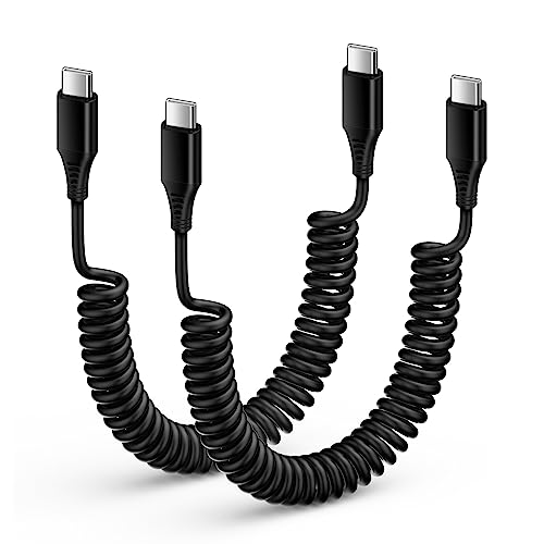 Coiled Samsung Phone Charger Cable Fast Charging