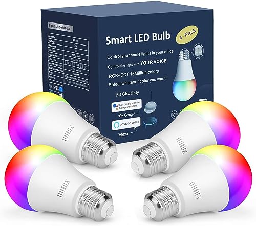 Color Changing Smart Light Bulbs for Smart Home Lighting