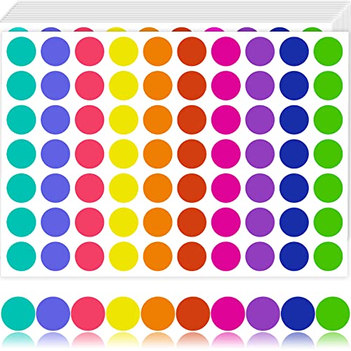 Color Coding Labels - 1400 PCS