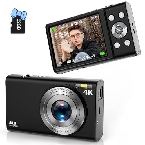 Compact 4K Autofocus Vlogging Camera