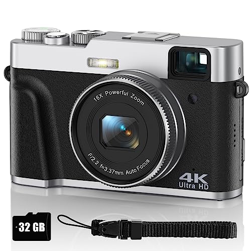 Compact 4K Camera with Viewfinder