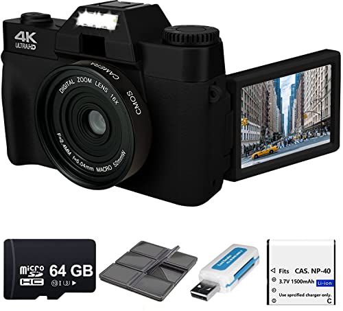 Compact and Versatile 4K Digital Camera with 48MP Resolution