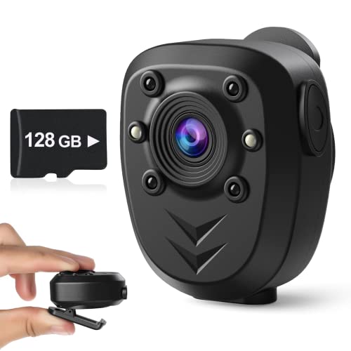 Compact Body Camera with Night Vision