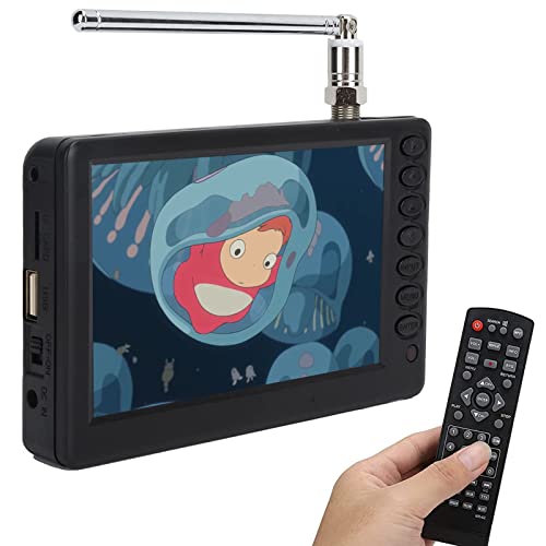 Compact Pocket-Sized TV with Analog and Digital Viewing
