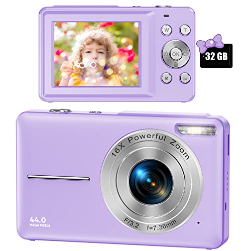 Compact Point and Shoot Camera for Kids
