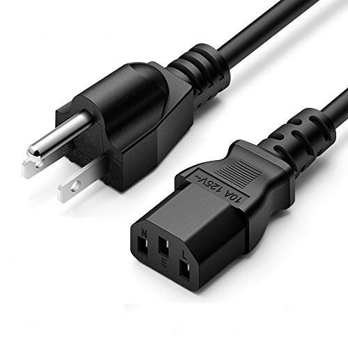 Computer Monitor TV Power Cord Cable