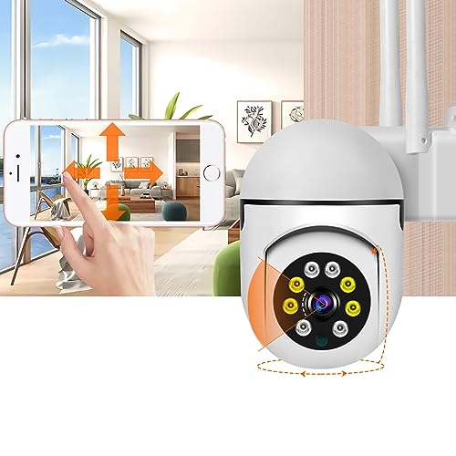 COOLOUS 1080P WiFi Security Camera with PTZ and Auto Tracking
