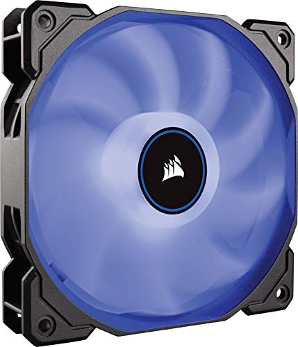 CORSAIR AF140 LED Low Noise Cooling Fan, Single Pack - Blue 140 mm